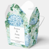 Hydrangea Print Party Leckerei Box Geschenkschachtel (Offen)