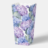 Hydrangea Print Party Leckerei Box Geschenkschachtel (Rückseite)