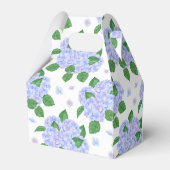 Hydrangea Print Party Leckerei Box Geschenkschachtel (Rückseite)