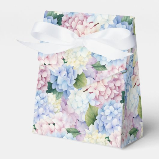 Hydrangea Print Party Leckerei Box Geschenkschachtel (Vorderseite)