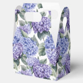 Hydrangea Print Party Leckerei Box Geschenkschachtel (Geöffnet)
