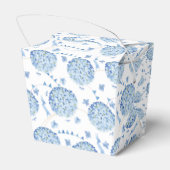 Hydrangea Print Party Leckerei Box Geschenkschachtel (Rückseite)