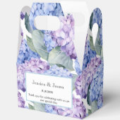 Hydrangea Print Party Leckerei Box Geschenkschachtel (Offen)