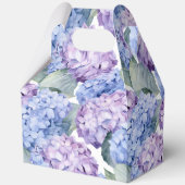 Hydrangea Print Party Leckerei Box Geschenkschachtel (Rückseite)