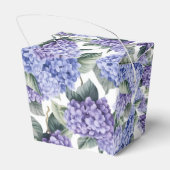 Hydrangea Print Party Leckerei Box Geschenkschachtel (Rückseite)