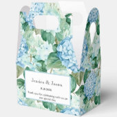 Hydrangea Print Party Leckerei Box Geschenkschachtel (Offen)