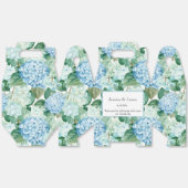 Hydrangea Print Party Leckerei Box Geschenkschachtel (Ungeklappt)