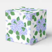 Hydrangea Print Party Leckerei Box Geschenkschachtel (Rückseite)
