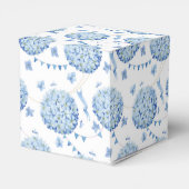 Hydrangea Print Party Leckerei Box Geschenkschachtel (Rückseite)