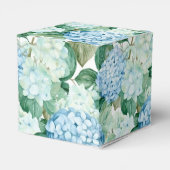 Hydrangea Print Party Leckerei Box Geschenkschachtel (Rückseite)