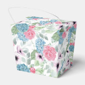 Hydrangea Print Party Leckerei Box Geschenkschachtel (Rückseite)