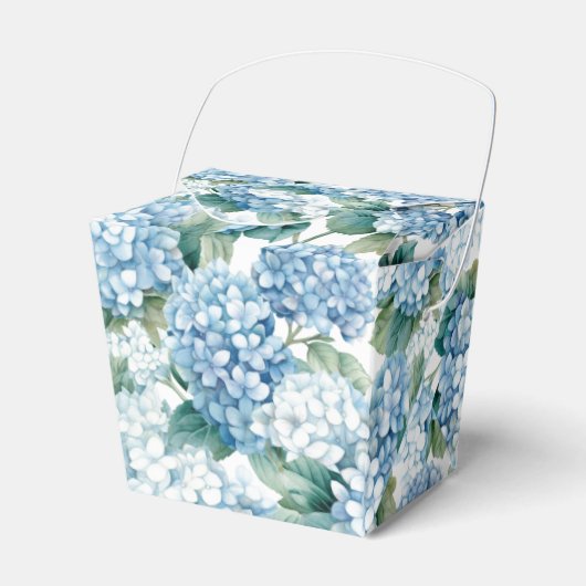Hydrangea Print Party Leckerei Box Geschenkschachtel (Vorderseite)
