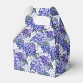 Hydrangea Print Party Leckerei Box Geschenkschachtel (Rückseite)