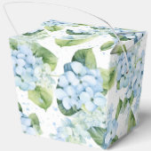 Hydrangea Print Party Leckerei Box Geschenkschachtel (Rückseite)