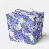 Hydrangea Print Party Leckerei Box Geschenkschachtel (Rückseite)