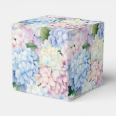 Hydrangea Print Party Leckerei Box Geschenkschachtel (Rückseite)