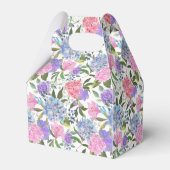Hydrangea Print Party Leckerei Box Geschenkschachtel (Rückseite)