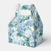 Hydrangea Print Party Leckerei Box Geschenkschachtel (Rückseite)