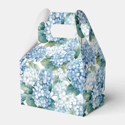 Hydrangea Print Party Leckerei Box Geschenkschachtel (Vorderseite)