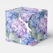 Hydrangea Print Party Leckerei Box Geschenkschachtel (Rückseite)