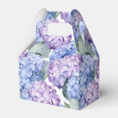 Hydrangea Print Party Leckerei Box Geschenkschachtel (Rückseite)