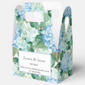 Hydrangea Print Party Leckerei Box Geschenkschachtel (Offen)