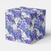Hydrangea Print Party Leckerei Box Geschenkschachtel (Rückseite)