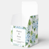 Hydrangea Print Party Leckerei Box Geschenkschachtel (Geöffnet)