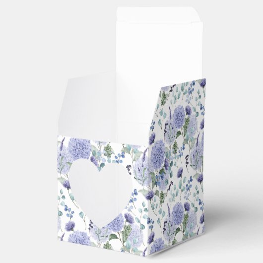 Hydrangea Print Party Leckerei Box Geschenkschachtel (Geöffnet)