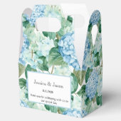 Hydrangea Print Party Leckerei Box Geschenkschachtel (Geöffnet)