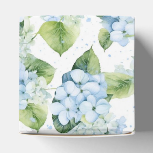 Hydrangea Print Party Leckerei Box Geschenkschachtel (Oben)