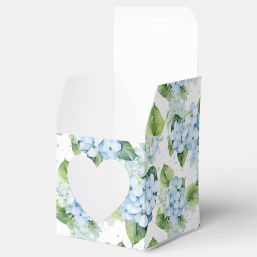 Hydrangea Print Party Leckerei Box Geschenkschachtel (Geöffnet)