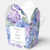 Hydrangea Print Party Leckerei Box Geschenkschachtel (Offen)