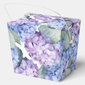 Hydrangea Print Party Leckerei Box Geschenkschachtel (Rückseite)