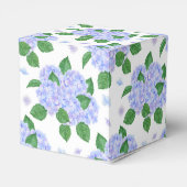 Hydrangea Print Party Leckerei Box Geschenkschachtel (Rückseite)