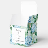Hydrangea Print Party Leckerei Box Geschenkschachtel (Geöffnet)