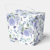 Hydrangea Print Party Leckerei Box Geschenkschachtel (Rückseite)