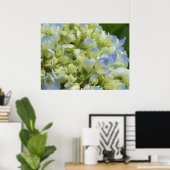 Hydrangea Print Poster (Heimbüro)