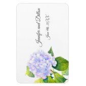 Hydrangea rechteckig  magnet (Vertikal)