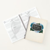 Hydrangea Rezepte oder Journal Notizbuch (Innenseite)