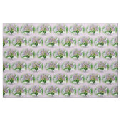 Hydrangea Rosa Lila Land Druckstoff Stoff (Fat Quarter (45,7 x 55,9 cm))