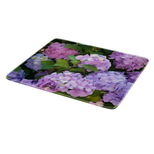 Hydrangea Schneidebrett (Ecke)