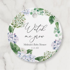 Hydrangea Sehen Sie mir Pflanze wachsen Gefallen Geschenkanhänger