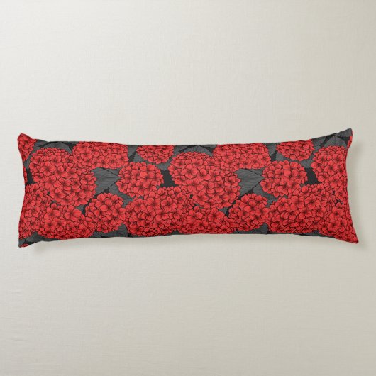 Hydrangea Seitenschläferkissen (Rückseite)