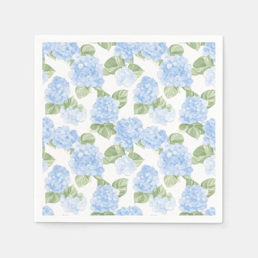 Hydrangea Serviette (Vorderseite)