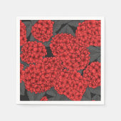 Hydrangea Serviette (Vorderseite)