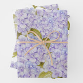 Hydrangea-Shades von Violetblau Geschenkpapier Set (Beispiel)