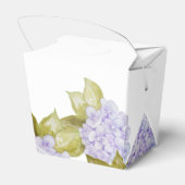 Hydrangea-Shades von Violetblau Geschenkschachtel (Rückseite)