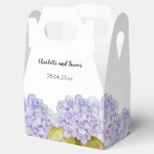 Hydrangea-Shades von Violetblau Geschenkschachtel (Geöffnet)