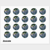 Hydrangea-Sticker-Umschlag Aufkleber (Blatt)